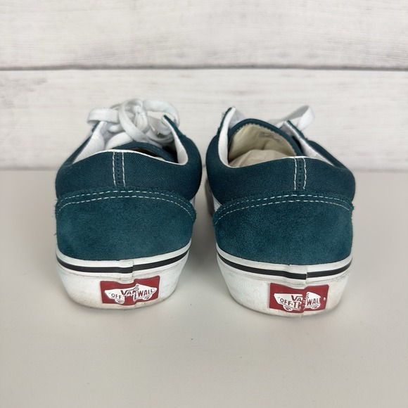 Vans Unisex Off The Wall 751505 Blue Casual Shoes Sneakers Junior Sz 6 | W 7.5 - Picture 5 of 9